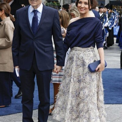 Pedro J. Ramírez y Cruz Sánchez de Lara en los Premios Princesa de Asturias 2024