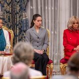 Lalla Meryem, Lalla Khadija de Marruecos y Brigitte Macron en la Visita de Estado del Presidente de Francia a Marruecos