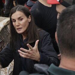 La Reina Letizia, en medio de los disturbios en Paiporta, Valencia