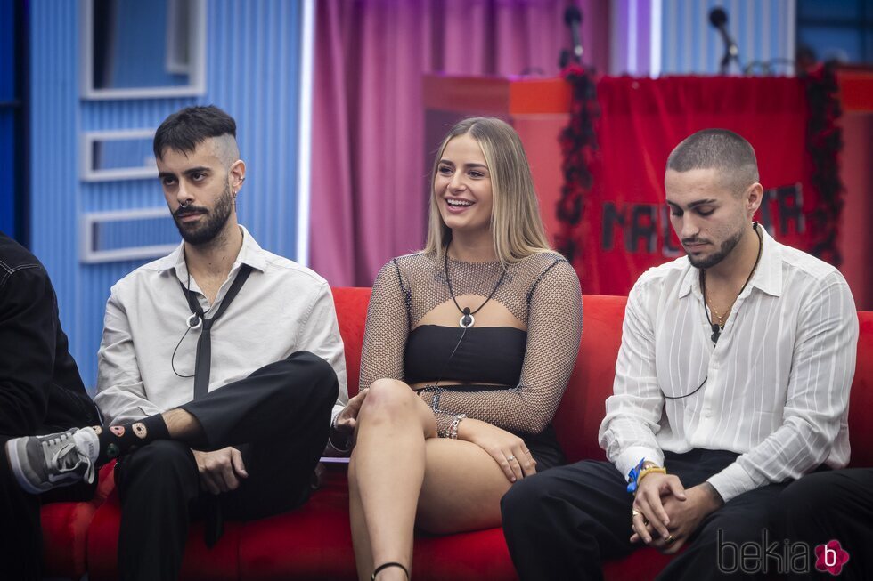 Ruvens, Laura y Manu en la gala 10 de 'Gran Hermano 2024'