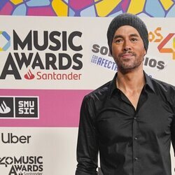 Enrique Iglesias en Los 40 Music Awards en Barcelona