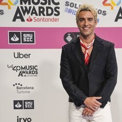 Álvaro de Luna en Los 40 Music Awards en Barcelona