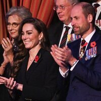 Kate Middleton y el Príncipe Guillermo en el Festival Anual del Recuerdo de la Legión Real Británica 2024