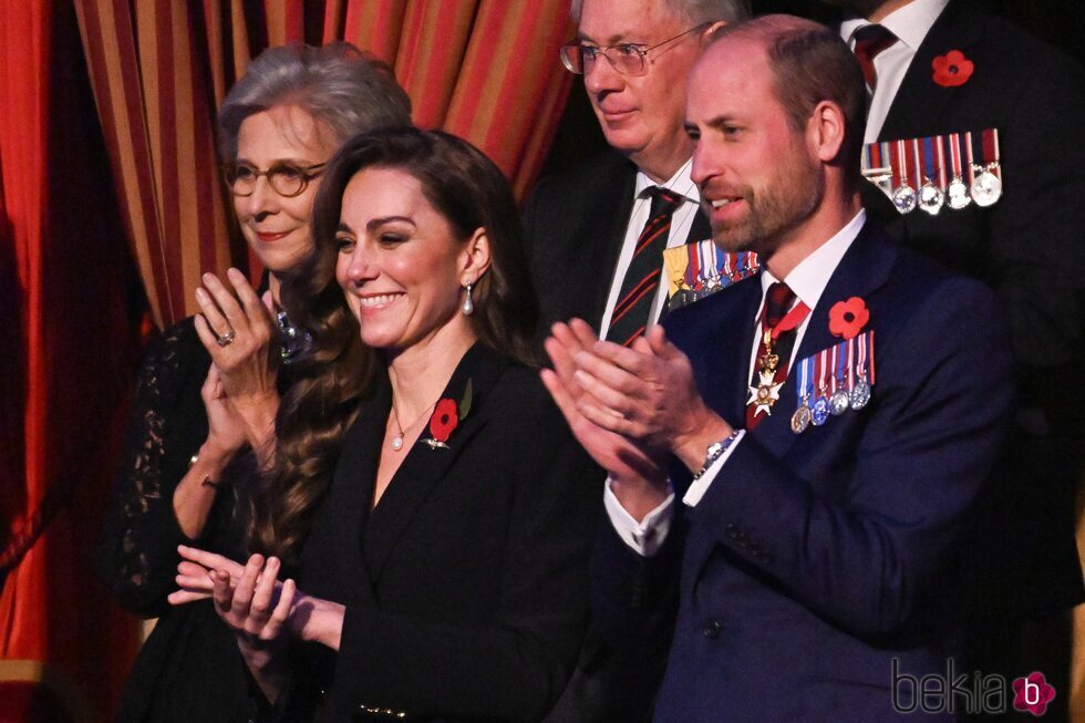 Kate Middleton y el Príncipe Guillermo en el Festival Anual del Recuerdo de la Legión Real Británica 2024