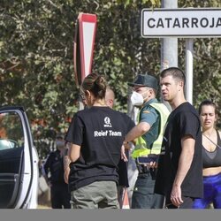 Miguel Bernardeau, como voluntario de la DANA en Catarroja