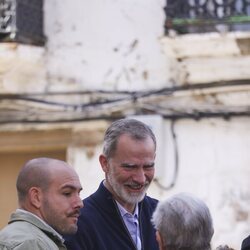 El Rey Felipe visita Chiva, Valencia, después de los altercados de la primera visita