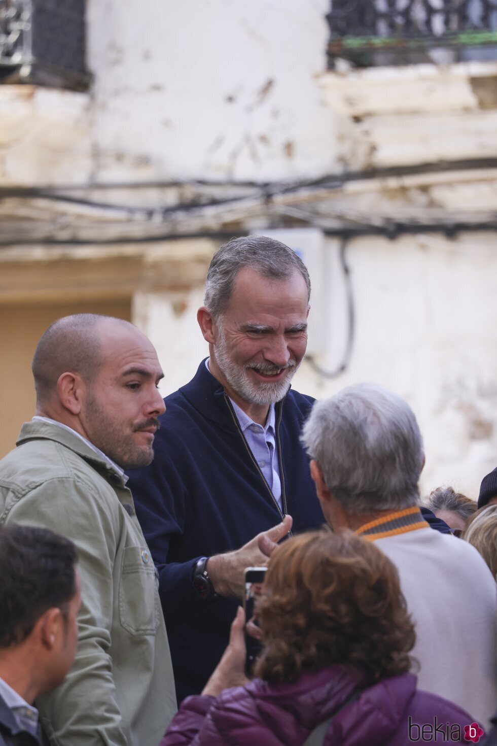 El Rey Felipe visita Chiva, Valencia, después de los altercados de la primera visita