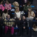 La Infanta Cristina y Johanna Zott en un partido de Pablo Urdangarin en Granollers