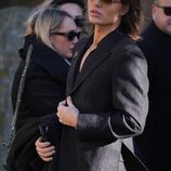 Damian Hurley en el funeral de Liam Payne