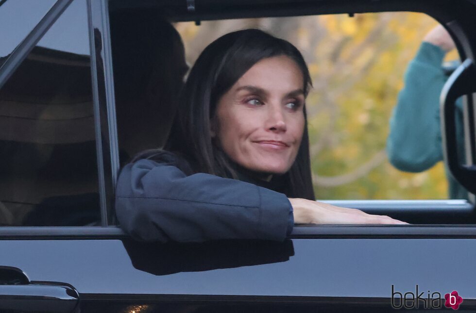 La Reina Letizia en su visita a Letur, Albacete