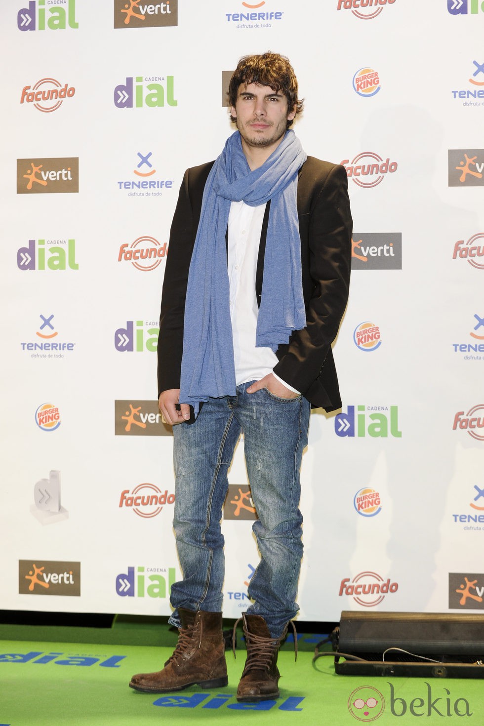 Adrián Expósito en los Premios Cadena Dial 2011