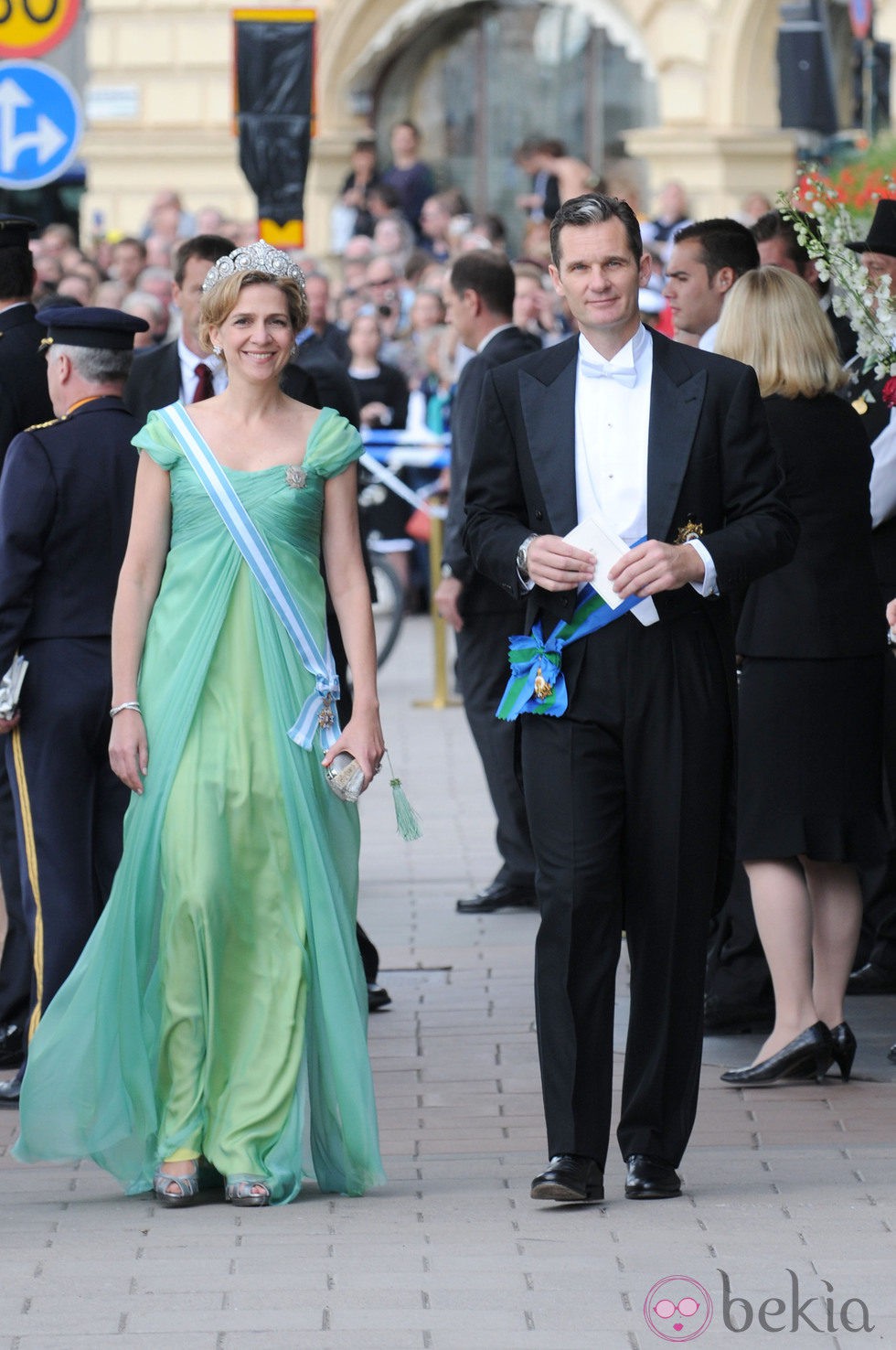 Los Duques de Palma en la boda de Victoria y Daniel de Suecia
