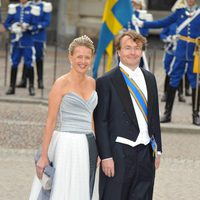 El Príncipe Johan Friso de Holanda y su mujer Mabel