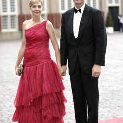 La Infanta Cristina e Iñaki Urdangarin en el cumpleaños de Guillermo Alejandro de Holanda