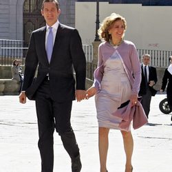 Iñaki Urdangarín y la Infanta Cristina en Oviedo