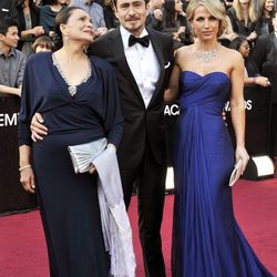 Demián Bichir en la alfombra roja de los Oscar 2012