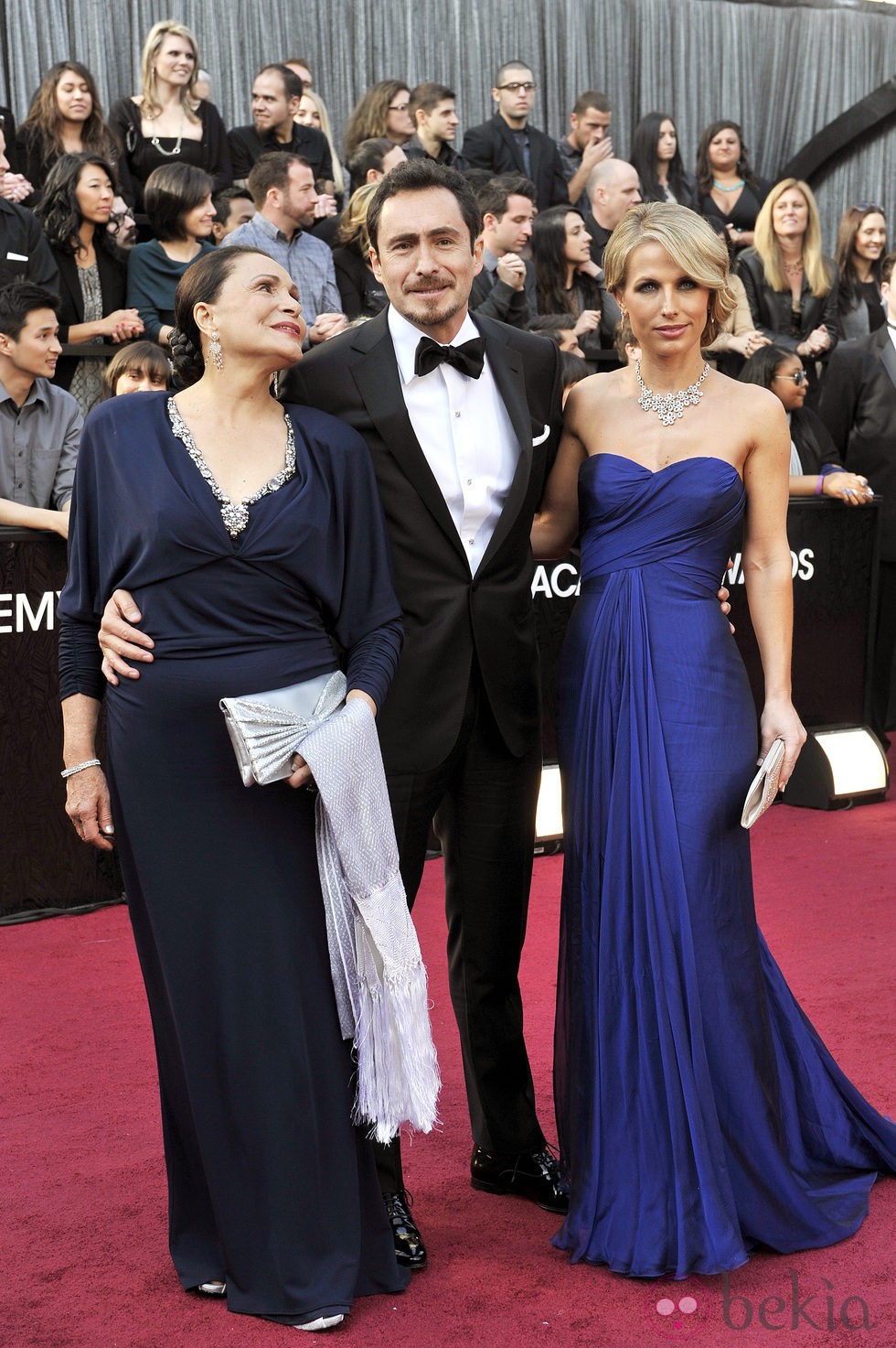 Demián Bichir en la alfombra roja de los Oscar 2012