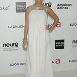 Kourtney Kardashian en la fiesta de Elton John tras los Oscar 2012