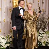Colin Firth y Meryl Streep en los Oscars 2012