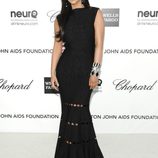 Kim Kardashian en la fiesta post Oscars 2012 celebrada por Elton John