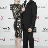 Anna Paquin y Stephen Moyer en la fiesta post Oscars 2012 celebrada por Elton John