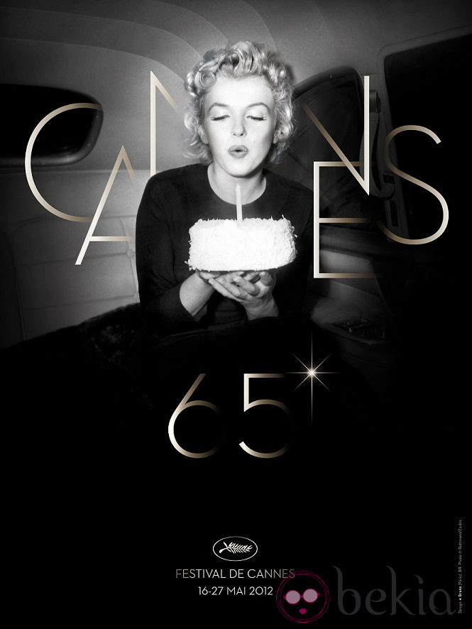 Marilyn Monroe protagoniza el cartel del Festival de Cannes 2012