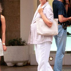 La Infanta Cristina embarazada de su primer hijo
