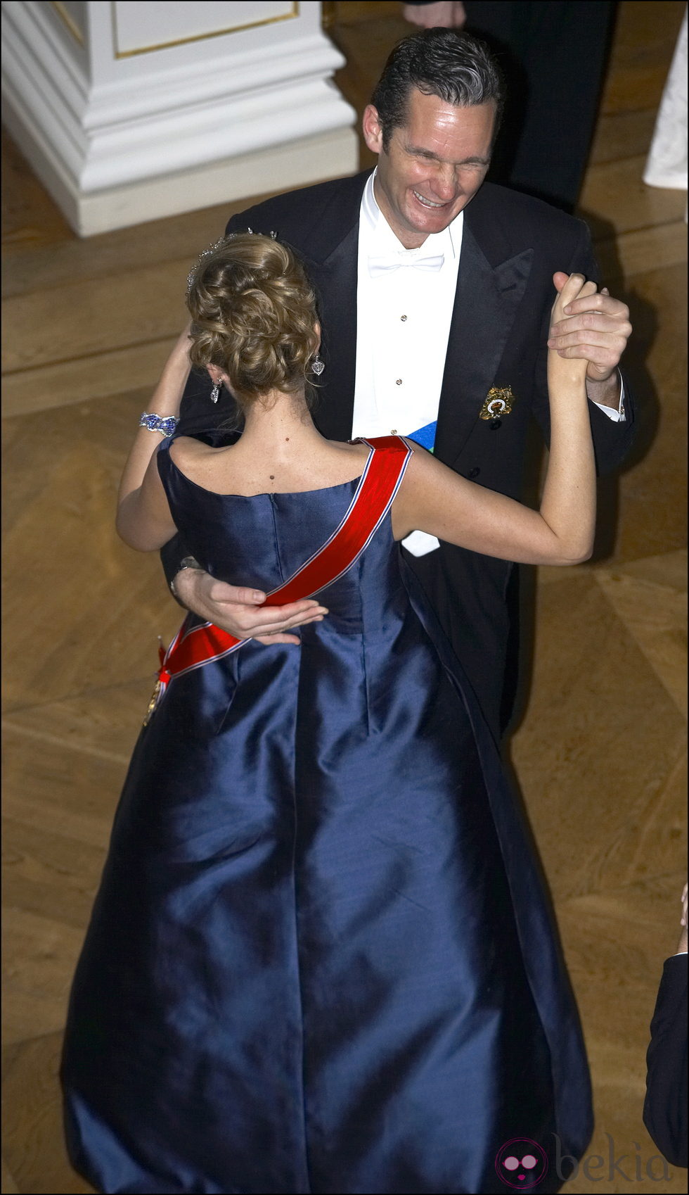 Los Duques de Palma bailando en Oslo en 2007