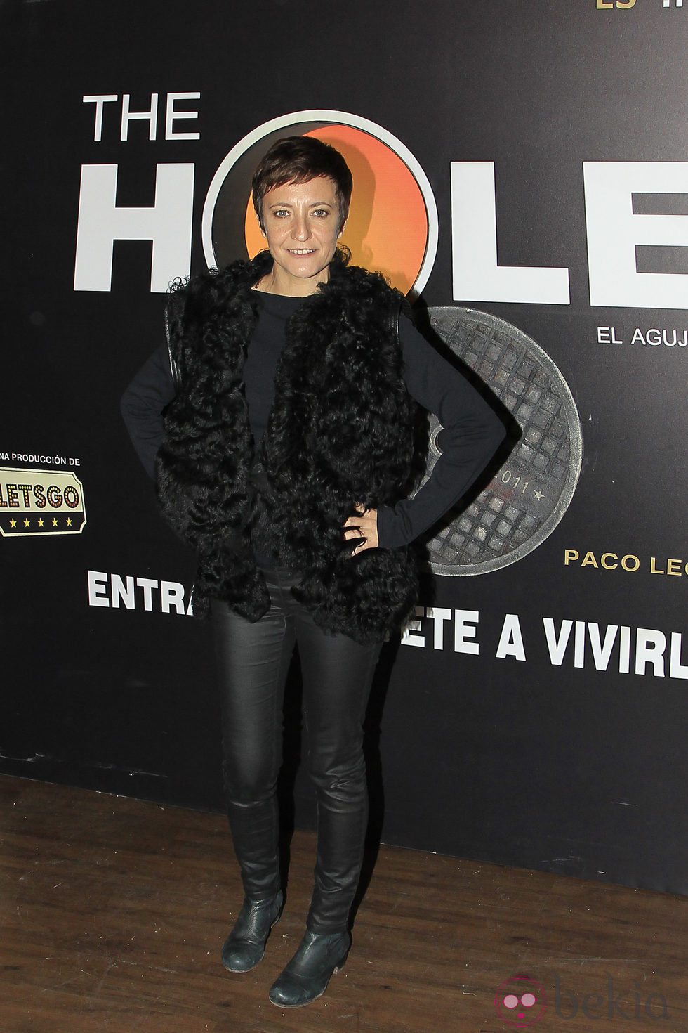 Eva Hache en el estreno de La Terremoto de Alcorcón en 'The Hole'