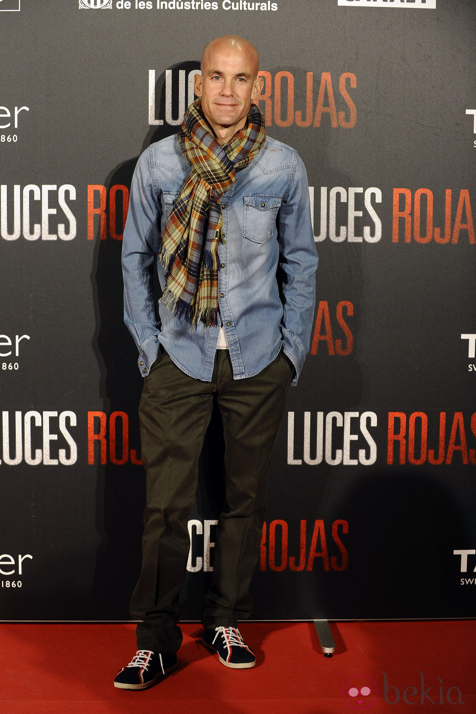 Ramón Fuentes en el estreno de 'Luces Rojas' en Madrid