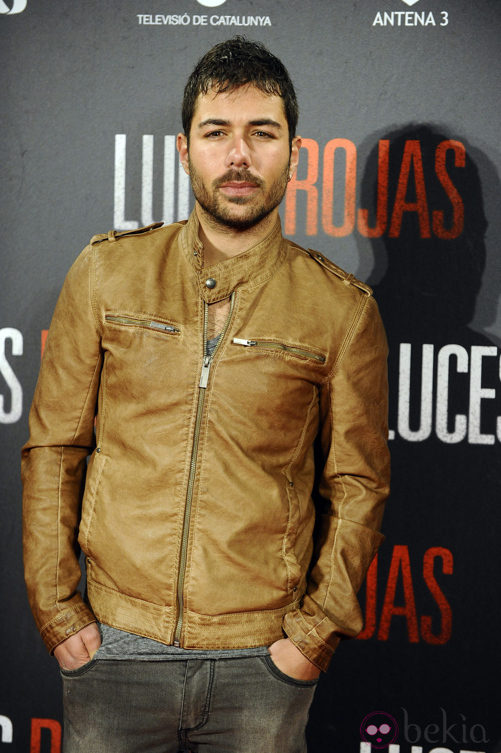 David Seijo en el estreno de 'Luces Rojas' en Madrid