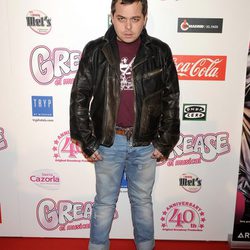 Jimmy Barnatán en el estreno de 'Grease'
