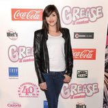 Lucía Ramos en el estreno de 'Grease'