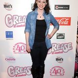Elena Rivera en el estreno de 'Grease'