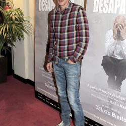 Eloy Azorín en el estreno de 'Desaparecer'