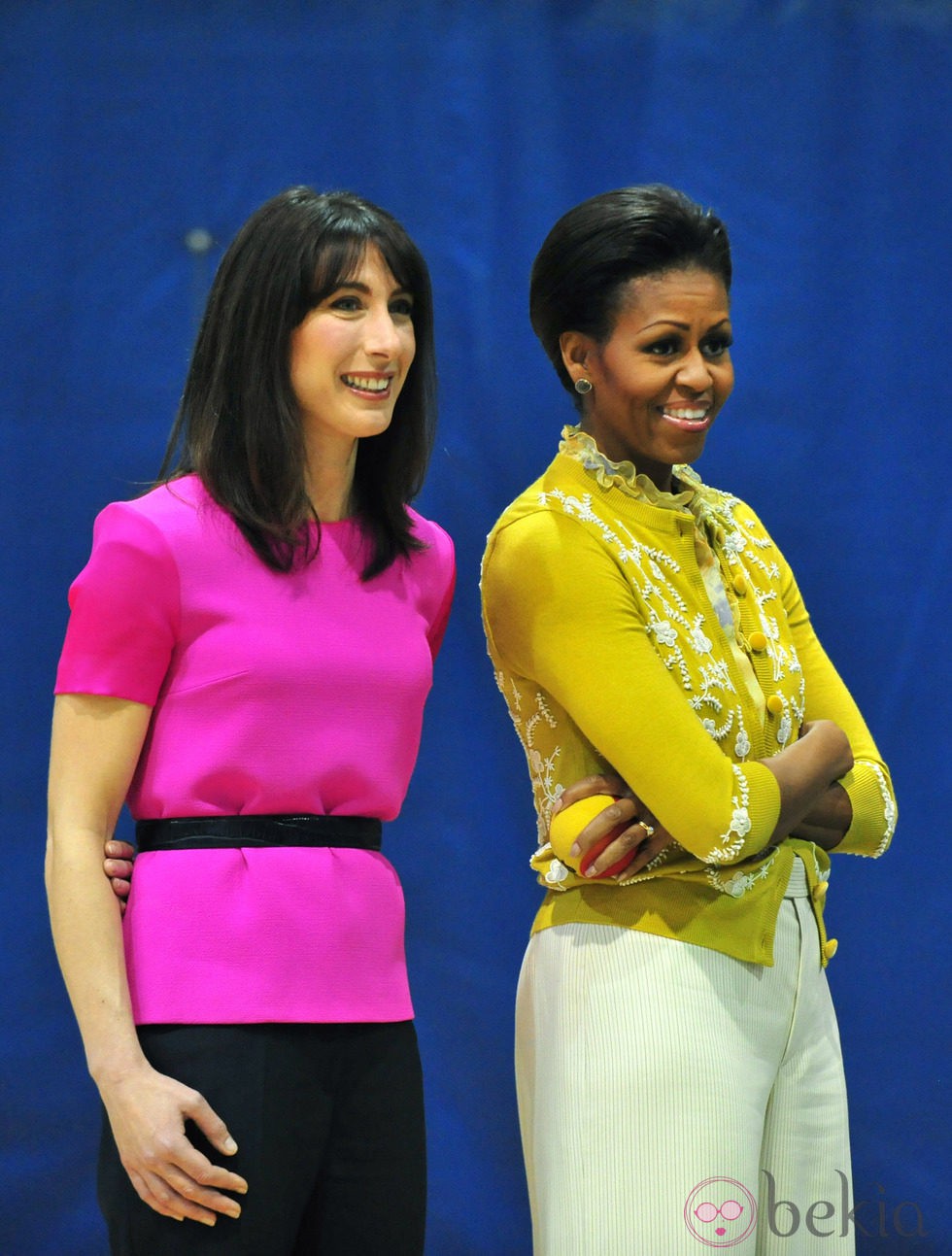 Samantha Cameron y Michelle Obama en Washington