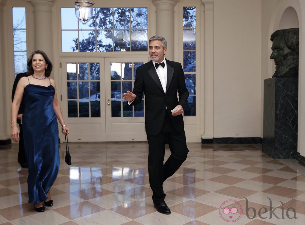 George Clooney en la Casa Blanca