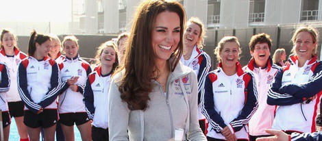 La Duquesa de Cambridge visita el Parque Olímpico de Londres 2012