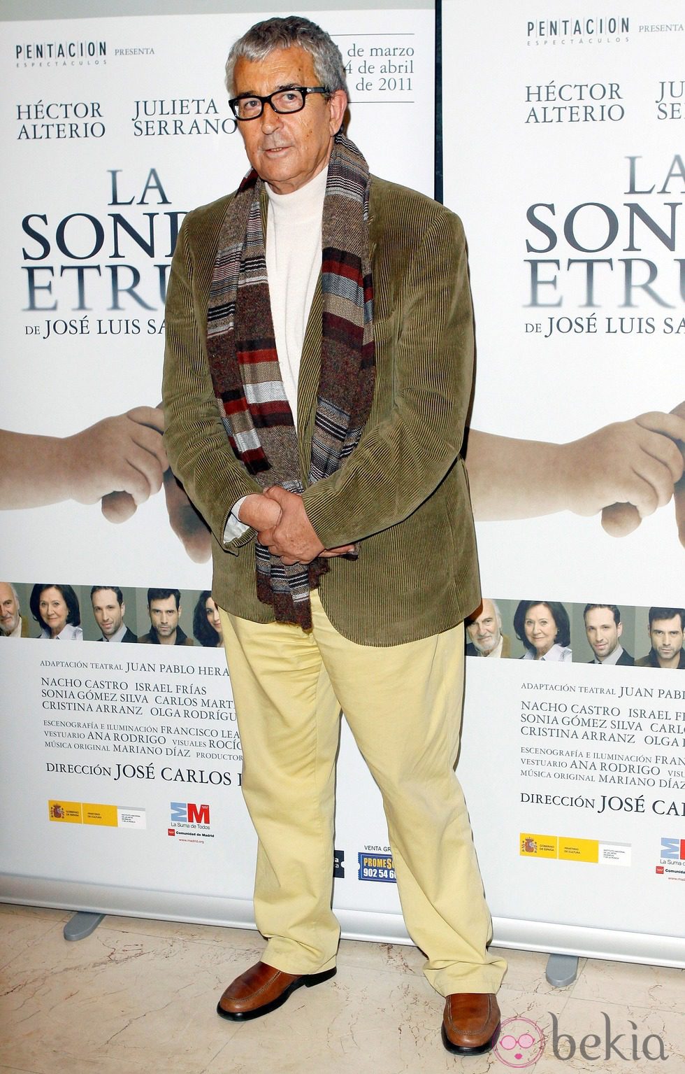 Paco Valladares en 2011 en 'La sonrisa etrusca'