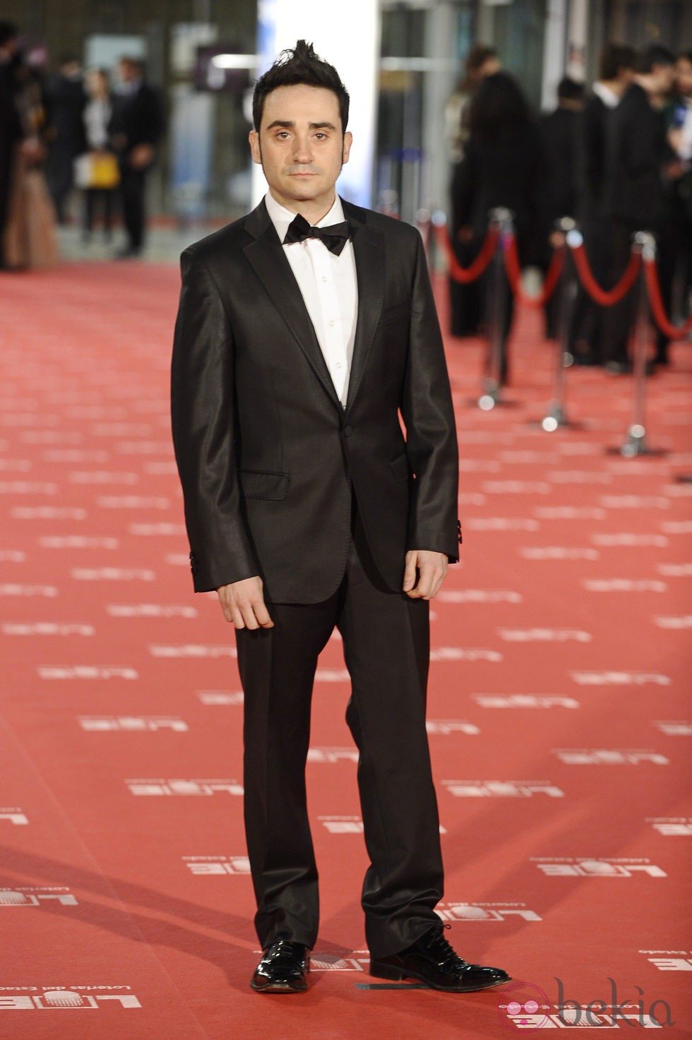 El director Juan Antonio Bayona en los premios Goya 2012