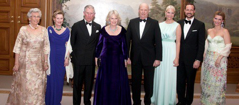La Familia Real Noruega, Carlos de Inglaterra y la Duquesa de Cornualles en Oslo