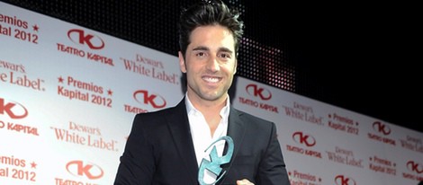David Bustamante en los Premios Kapital 2012