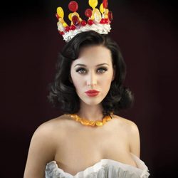 Katy Perry en una de las fotos promocionales de su disco 'Teenage Dream'