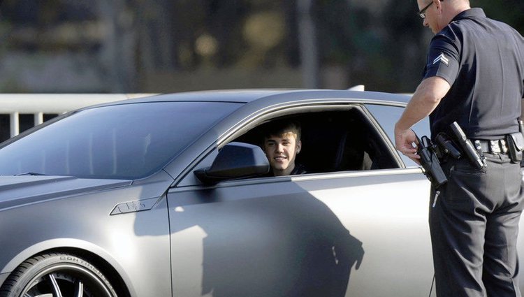 Justin Bieber multado por exceso de velocidad