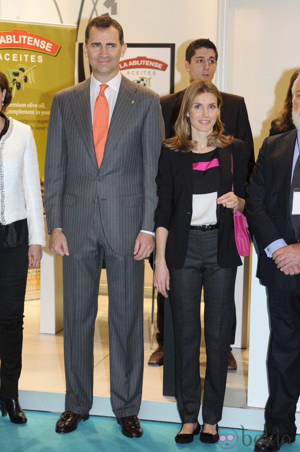 Los Príncipes de Asturias en la inauguración de Alimentaria 2012