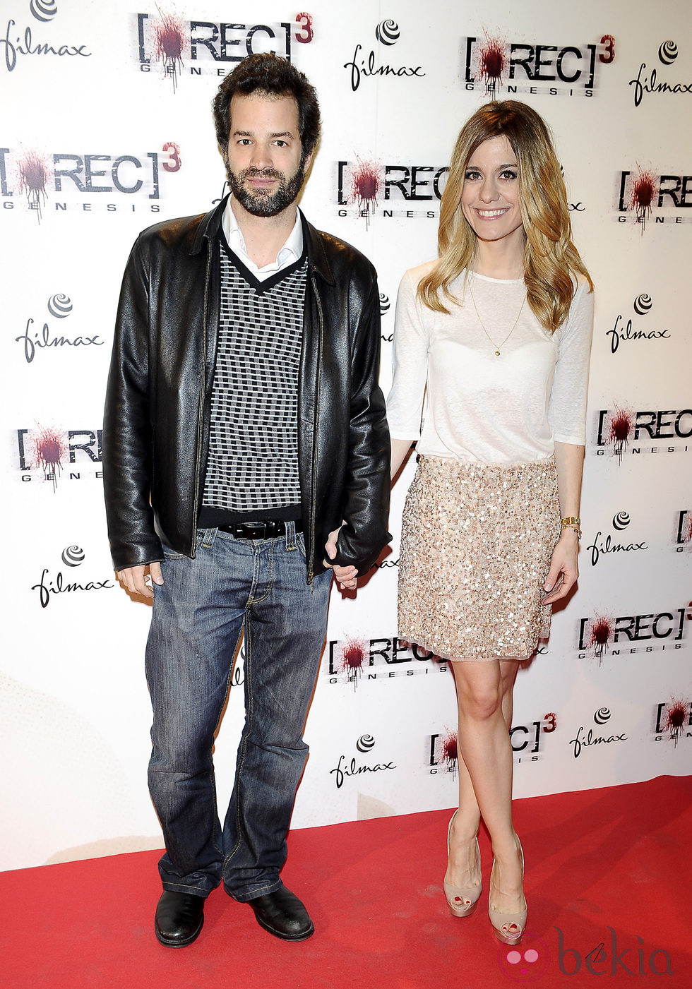 Luis Rallo y Alexandra Jiménez en el estreno de 'REC 3: Génesis'