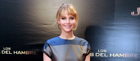 Jennifer Lawrence promociona en Madrid 'Los juegos del hambre'