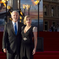James Cameron y Kate Winslet en el estreno de 'Titanic' en 3D en Londres