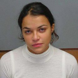 Ficha policial de Michelle Rodriguez tras su paso por el calabozo