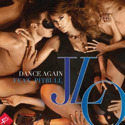 Jennifer Lopez en la portada de su single 'Dance Again'